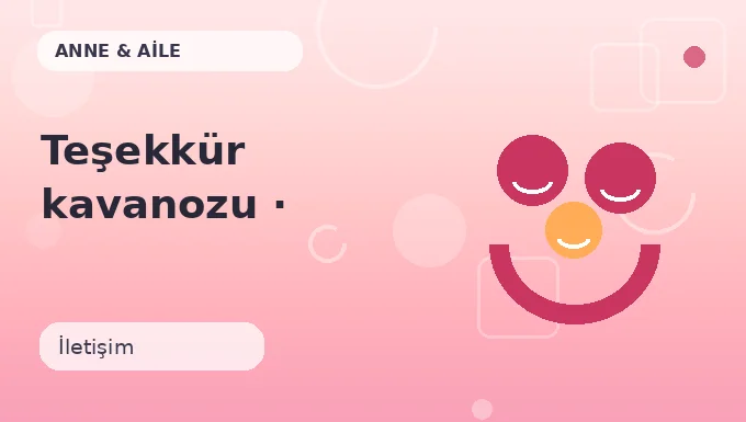 Teşekkür kavanozu · Birlikte yap