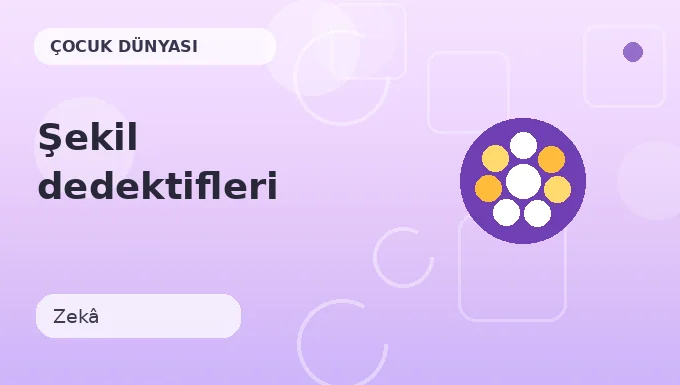 Şekil dedektifleri etkinliği